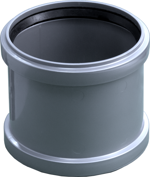 Муфта РР канализационная 110