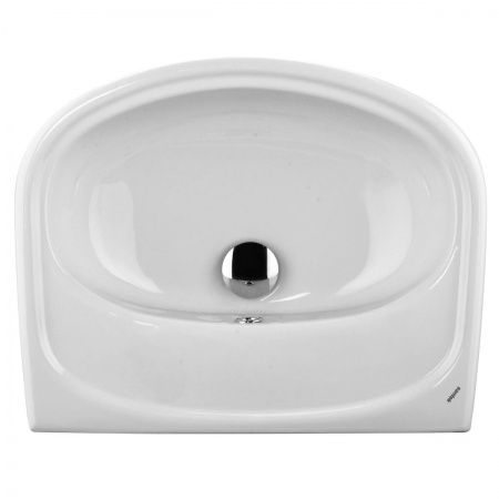 Умывальник "Анимо-50" с переливом, без комплекта, без отверстия, белый