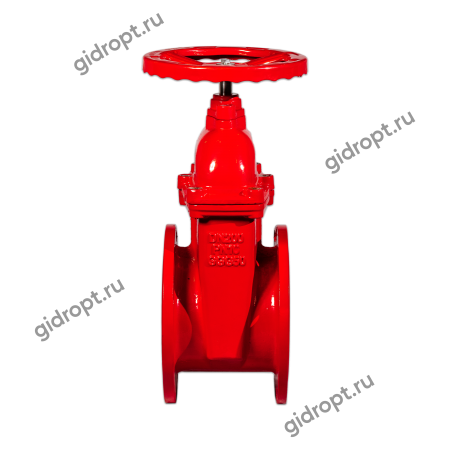 Задвижка 30ч39р Ду 200 Ру16   Tmax-150 оС (ТЯЖЕЛАЯ, ЛАТУННАЯ гайка на клине)  КРАСНАЯ
