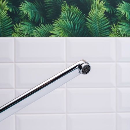 Излив плоский смесителя ванна/душ плоский 30см, с аэратором, РМС