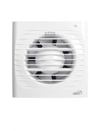 Вентилятор D-100мм, 150х150мм, ERA 4C (с клапаном 97 м3/ч, 28 Па, 14 Вт, 220В, 35 дБ)