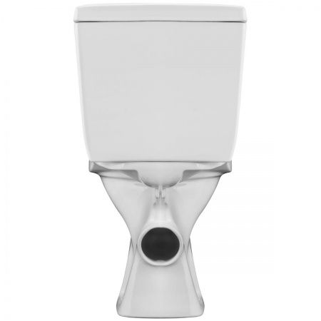 Унитаз Анимо с бачком, белый, 1 кн.арм., прямой выпуск, нижн.подв., сиденье полипропилен