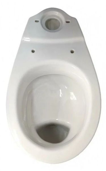 Унитаз "Комфорт Стандарт NEW" ЦОП, с бачком, белый, 1 кн.арм., косой выпуск, нижн.подв., сид. ПВХ