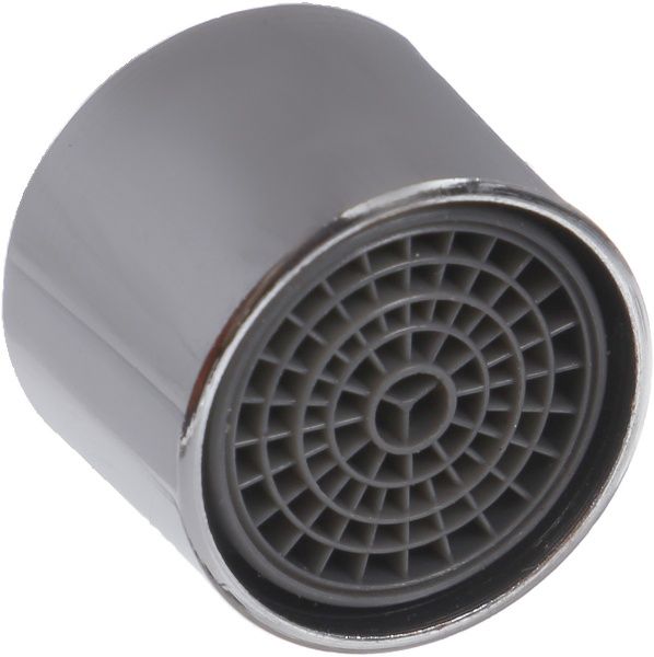 Аэратор металлический на смеситель ВР 21 мм, пластиковая сетка