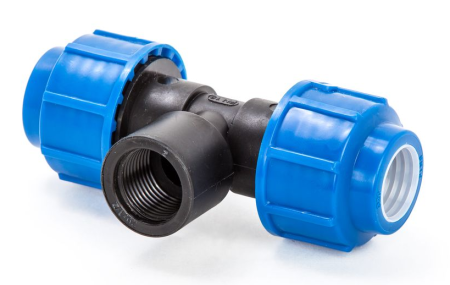 Тройник переходной ВР 20х1/2" (ПНД, Компрессия)