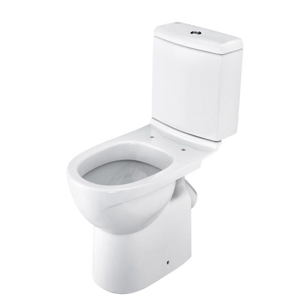 Унитаз Юнион с бачком, белый, 2 х кн.арм., косой выпуск, нижн.подв., сиденье дюропласт, микролифт