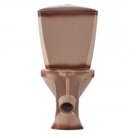 Унитаз "Версия" АНТИВСПЛЕСК, беж, 1 кн.арм., косой выпуск, нижн.подв., сид.полипр.