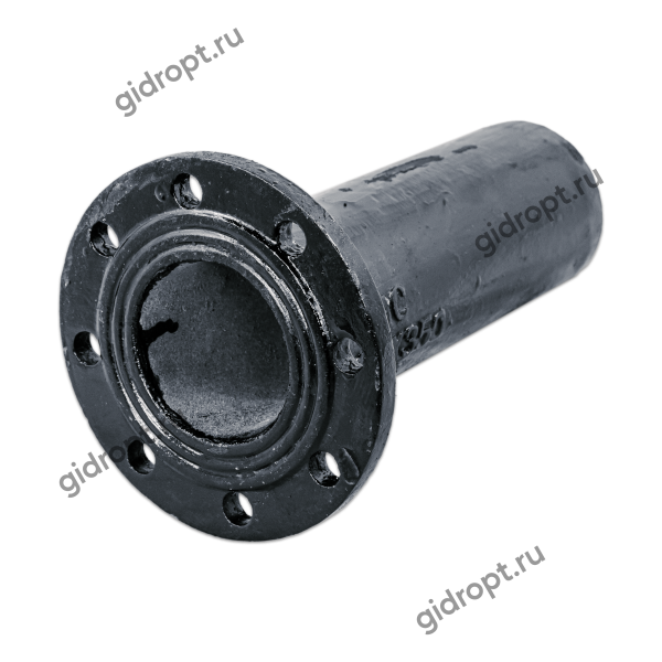 Патрубок фланец-гладкий ПФГ 100  1200мм   (чугун)   Ру10/16