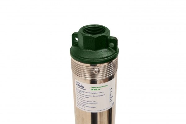 Насос 3" SN 60/60 (900Вт, Нмакс-60м, Qмакс-3,6 куб.м/ч, кабель-30м)