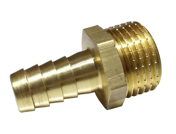 Штуцер НР 1/2"-20 мм (латунный)