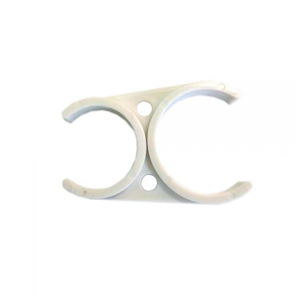 Крепление двойная клипса, диаметр 50/60 мм