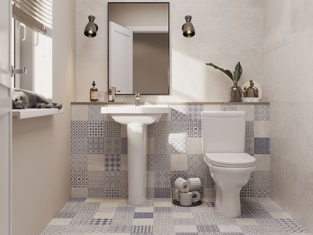 Пьедестал к умывальнику "Визит", "Прайм" белый