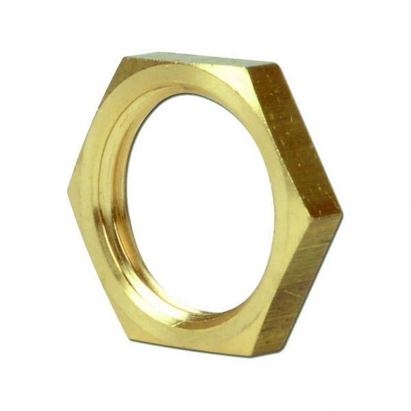 Контрогайка латунная Ду 15