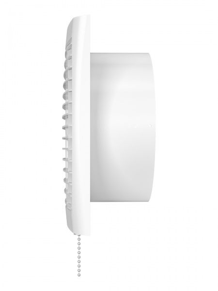 Вентилятор D-150мм, 200х200мм, ERA 6S-02 (с сеткой, с шнуровым выключателем 290 м3/ч)