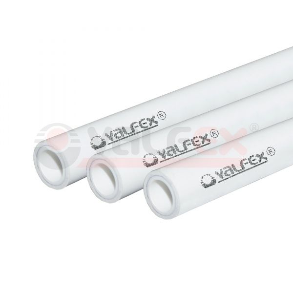 Труба PPRC армирование в центре AL 32 PN25   (БЕЛЫЙ) Valfex (4/60)