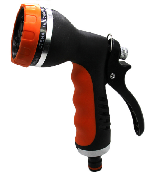 Пистолет-распылитель, 8-ми позиционный, металлический, AP 2011