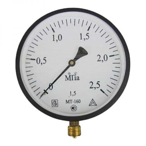 Манометр МТ-160     0-0,6 МПа (0-6 кгс/см2) М20х1,5