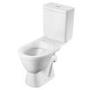 Унитаз Уно с бачком, белый, 2 х кн.арм., косой выпуск, нижн.подв., сиденье дюропласт, микролифт
