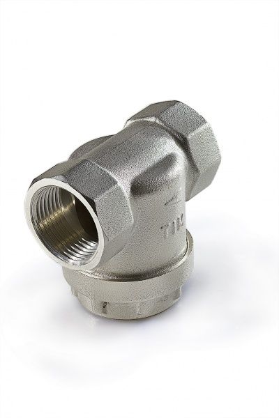 Фильтр сетчатый прямой Ду 20 (хром.)