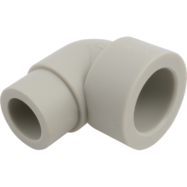 Угольник переходной вн./нар 32/90   (сер.) FD  (25/125)