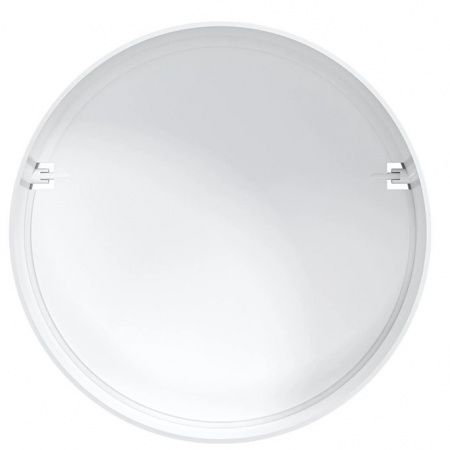 Соединитель круглых каналов d=150 мм. (с клапаном) пластиковый, белый