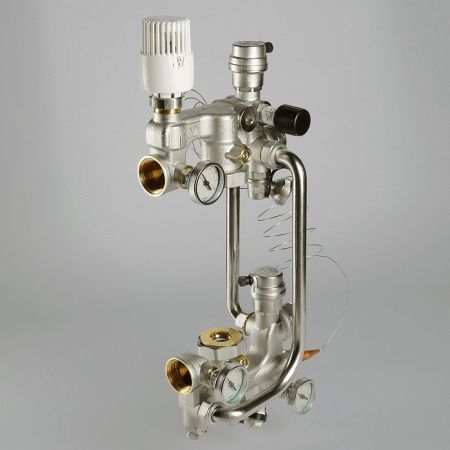 Насосно-смесительный узел без насоса VT.COMBI, монтажная длина насоса 180 мм. /Без насоса/