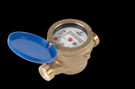 Счетчик воды ВКМ-15 mini S , L-110 (с присоединителями) мокроходный