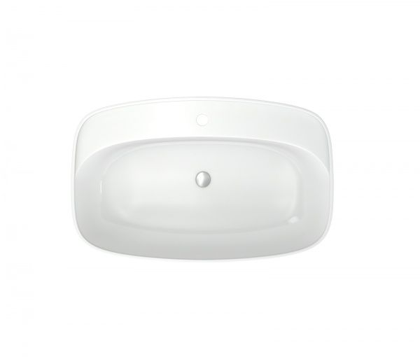 Умывальник мебельный "Купер-650" без перелива, без комплекта, 1 отверстие, белый