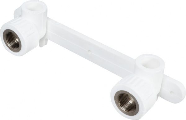 Настенный комплект PPRC для смесителя ВР 25х1/2" (БЕЛЫЙ) Valfex (3/12)