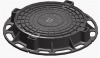 Люк чугунный, средний С (В125)-1-60, 4-х ушковый (В.1-60 ГОСТ 3634-2019)