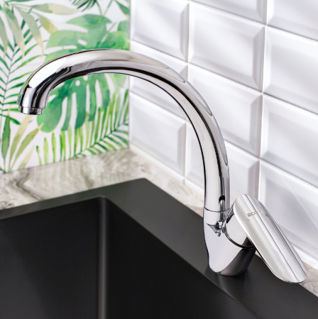 Смеситель BOOU для кух. однор.,высок.изл. B8274-10F