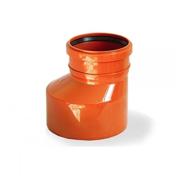 Переход РР канализационный 200х160 (оранж.)