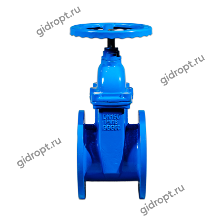 Задвижка 30ч39р Ду 150 Ру10/16  (ТЯЖЕЛАЯ, ЛАТУННАЯ гайка на клине)