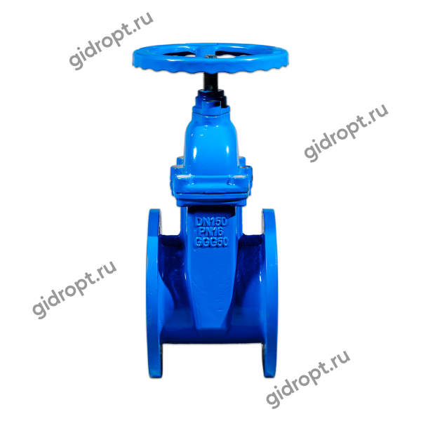 Задвижка 30ч39р Ду 150 Ру10/16  (ТЯЖЕЛАЯ, ЛАТУННАЯ гайка на клине)