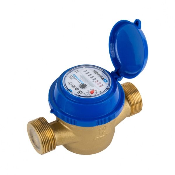 Счетчик воды "Норма" СВКМ-32 ХИ, L-160 (с присоединителями) с импульсным выходом