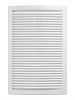Решетка пластиковая 200х300, белая, сетка