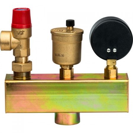 Группа безопасности котла SVS-0004-055032 STOUT  (до 50 кВт)  (с теплоизоляцией)