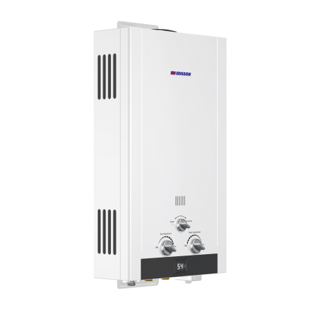 Водонагреватель газовый  EDISSON H 20 D (эл.розжиг, узкий корпус, луженый теплообменник, 1,9кг)