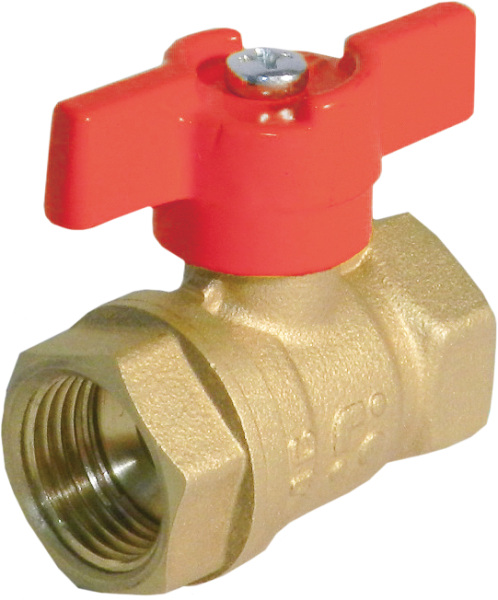 Кран 11б27п1 Ду 15 муфта/муфта "бабочка"   (серия - ГОСТ)