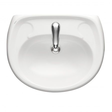 Умывальник "Воротынский" без  перелива, без комплекта, 1 отверстие, белый
