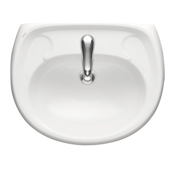 Умывальник "Воротынский" без  перелива, без комплекта, 1 отверстие, белый