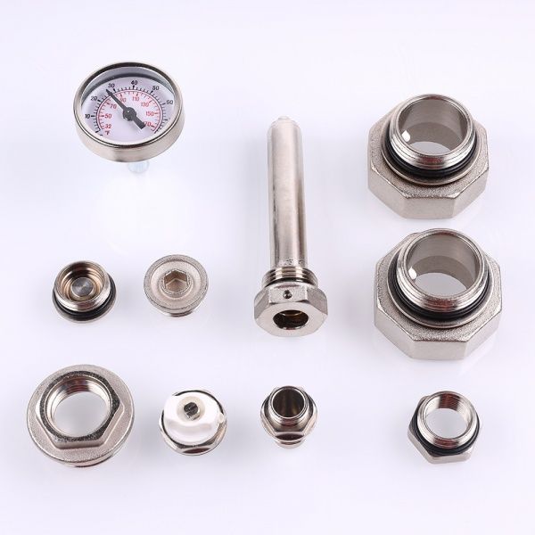 Насосно-смесительный узел без насоса VALTEC VT.DUAL.0.130, длина насоса 130 мм. /Без насоса/