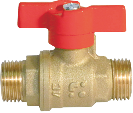 Кран 11б27п1 Ду 20 резьба/резьба "бабочка"   (серия - ГОСТ)