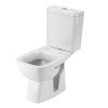 Унитаз Нео Лайт с бачком, белый, 2 х кн.арм., косой выпуск, нижн.подв., сиденье дюропласт, микролифт
