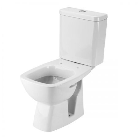 Унитаз Нео Лайт с бачком, белый, 2 х кн.арм., косой выпуск, нижн.подв., сиденье дюропласт, микролифт