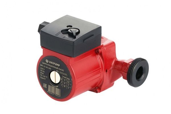 Насос циркуляционный UPC 32-80 180 (150/210/270 Вт, Нmax-8м, Qmax - 9,72м3/ч) с гайками