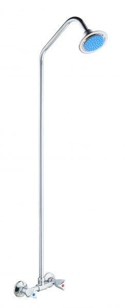 Смеситель РМС для душа двур. с жест.стойкой SL80-003-9