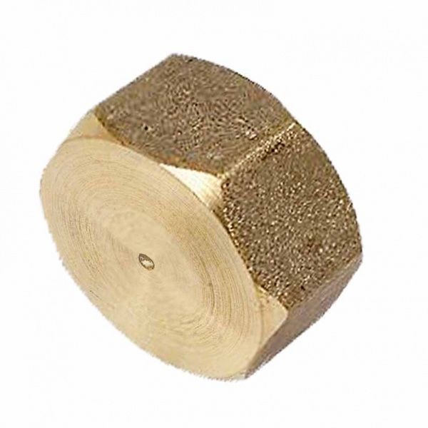 Заглушка латунная ВР Ду 15