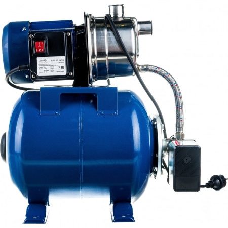 Насосная станция APS 100 INOX (нерж.) (Qmax=3.5 куб.м./час, Hmax=44 м., 1,0 кВт)