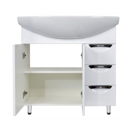 Тумба "Афина 80" под умывывальник "Балтика 80" Santek